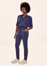 Ladda in bilden i gallerivisningen, Image 02: Uv Line Strandhosen Pants Fem Basic Navy Blue Upf50+