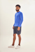 Ladda in bilden i gallerivisningen, Image 02: Uv Line Rashguard Longsleeve Uvpro Brasil Masc Cobalto Upf50+
