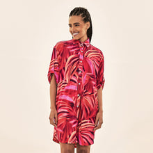 Ladda in bilden i gallerivisningen, Image 04: Uv Line Hemdblusenkleid Shirtdress Copacabana Upf50+