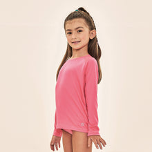 Ladda in bilden i gallerivisningen, Image 02: Uv Line Rashguard Acqua Qr Code Chiclete Fluor Upf50+