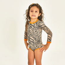 Ladda in bilden i gallerivisningen, Image 02: Uv Line Baby-Bademode Swimsuit Baby Zebra Upf50+