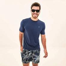 Ladda in bilden i gallerivisningen, Image 05: Uv Line Badeshorts Short Acqua Coqueiros Marinho Upf50+