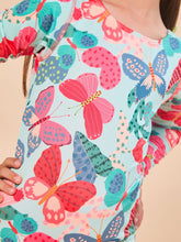 Ladda in bilden i gallerivisningen, Image 04: Uv Line Mädchen-Badeanzug Swimsuit Girl Borboletinha Upf50+