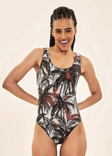 Ladda in bilden i gallerivisningen, Gallery: Uv Line Badeanzug Swimsuit Coqueiros Bege Upf50+