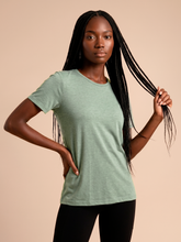 Ladda in bilden i gallerivisningen, Gallery: Uv Line Rashguard T-Shirt Fem New Fit Mix Green Upf50+