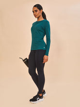 Ladda in bilden i gallerivisningen, Image 02: Uv Line Rashguard Longsleeve Fem New Fit Petroleo Upf50+