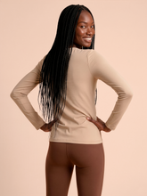 Ladda in bilden i gallerivisningen, Image 05: Uv Line Rashguard Longsleeve Fem New Fit Sand Upf50+