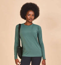 Ladda in bilden i gallerivisningen, Gallery: Uv Line Rashguard Longsleeve Fem New Fit Textura Verde Jade Upf50+