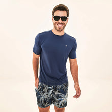 Ladda in bilden i gallerivisningen, Image 05: Uv Line Badeshorts Short Acqua Coqueiros Marinho Upf50+