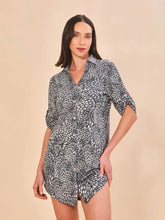 Ladda in bilden i gallerivisningen, Model Front: Uv Line Hemdblusenkleid Shirtdress Asas Upf50+