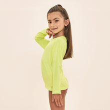 Ladda in bilden i gallerivisningen, Image 02: Uv Line Rashguard Acqua Qr Code Amarelo Fluor Upf50+