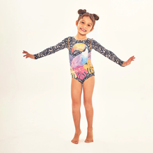 Ladda in bilden i gallerivisningen, Image 04: Uv Line Mädchen-Badeanzug Swimsuit Girl Tucano Upf50+