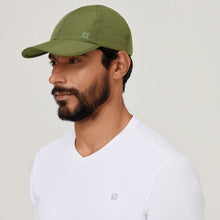 Ladda in bilden i gallerivisningen, Image 02: Uv Line Mützen Cap Uv Pro Masc Green Militar Upf50+
