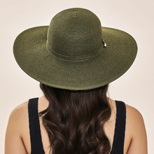 Ladda in bilden i gallerivisningen, Model Back: Uv Line Schlapphut Hat Jurere Imp Fem Green Militar Upf50+
