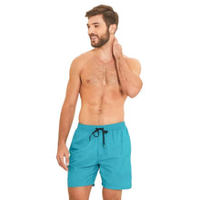 Ladda in bilden i gallerivisningen, Model Front: Uv Line Bermuda-Shorts Short Lucca Petroleo Upf50+
