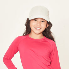 Ladda in bilden i gallerivisningen, Model Front: Uv Line Mützen Cap Teens Colors Inf Sand Upf50+
