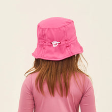 Ladda in bilden i gallerivisningen, Model Back: Uv Line Eimerhut Napoli Basic Kids Pink Upf50+
