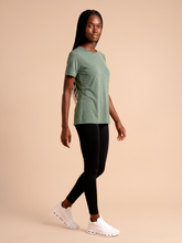 Ladda in bilden i gallerivisningen, Image 03: Uv Line Rashguard T-Shirt Fem New Fit Mix Green Upf50+
