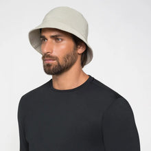 Ladda in bilden i gallerivisningen, Model Front: Uv Line Eimerhut Hat Toronto Colors Masc Sand Upf50+
