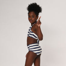 Ladda in bilden i gallerivisningen, Model Back: Uv Line Mädchen-Bikini Bikini Set Listras Upf50+
