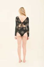 Ladda in bilden i gallerivisningen, Image 07: Uv Line Badeanzug Marina Shine Preto Malva
