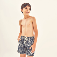 Ladda in bilden i gallerivisningen, Model Front: Uv Line Jungen-Badehose Shorts Kids Costela Aco Upf50+
