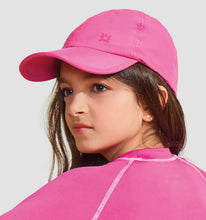 Ladda in bilden i gallerivisningen, Model Front: Uv Line Mützen Cap Teens Colors Inf Pink Upf50+
