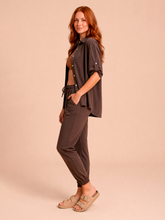 Ladda in bilden i gallerivisningen, Image 03: Uv Line Hemdblusenkleid Shirt Copa Brown Upf50+
