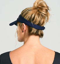 Ladda in bilden i gallerivisningen, Image 08: Uv Line Visor Visor Athletic Dry Fem Navy Blue Upf50+
