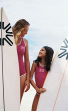 Ladda in bilden i gallerivisningen, Image 05: Uv Line Mädchen-Badeanzug Swimsuit Girl Marcela Fuchsia White Upf50+
