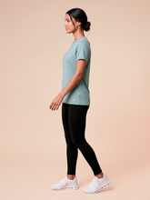 Ladda in bilden i gallerivisningen, Image 03: Uv Line Strandtop T-Shirt Uvpro Fem Green Water Upf50+
