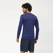 Ladda in bilden i gallerivisningen, Model Back: Uv Line Rashguard Longsleeve Uvpro Marinho
