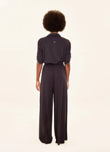 Ladda in bilden i gallerivisningen, Model Back: Uv Line Strandhosen Pantalona Preto Upf50+
