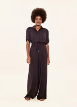 Ladda in bilden i gallerivisningen, Model Front: Uv Line Strandhosen Pantalona Preto Upf50+
