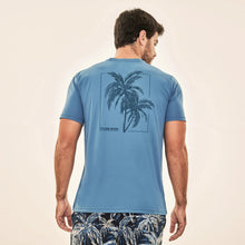 Ladda in bilden i gallerivisningen, Model Back: Uv Line T-Shirts Für Herren T-Shirt Uvline Coqueiro Upf50+
