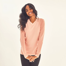 Ladda in bilden i gallerivisningen, Image 04: Uv Line Rashguard Longsleeve Sport Fit Solar Rose Upf50+
