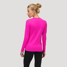 Ladda in bilden i gallerivisningen, Model Back: Uv Line Rashguard Camiseta Uv X Pro Ml Rosa Upf50+
