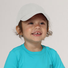 Ladda in bilden i gallerivisningen, Model Front: Uv Line Mützen Cap Baby Colors Inf Sand Upf50+
