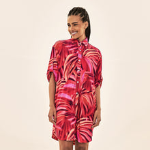 Ladda in bilden i gallerivisningen, Image 04: Uv Line Hemdblusenkleid Shirtdress Copacabana Upf50+
