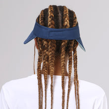 Ladda in bilden i gallerivisningen, Model Back: Uv Line Visor Visor Bali Marinho Azul Claro Upf50+

