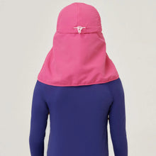 Ladda in bilden i gallerivisningen, Model Back: Uv Line Mützen Legionario Teens Pink Upf50+
