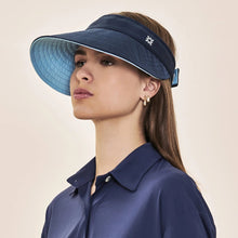 Ladda in bilden i gallerivisningen, Image 03: Uv Line Visor Visor Bali Fem Navy Light Blue Upf50+

