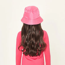 Ladda in bilden i gallerivisningen, Model Back: Uv Line Eimerhut Basic Kids Pink Rosa Upf50+
