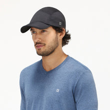 Ladda in bilden i gallerivisningen, Model Front: Uv Line Mützen Cap Athletic Dry Preto Upf50+
