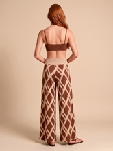 Ladda in bilden i gallerivisningen, Model Back: Uv Line Strandhosen Pants Diamond Rib Upf50+
