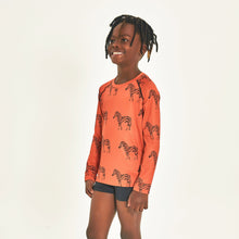 Ladda in bilden i gallerivisningen, Image 02: Uv Line Rashguard Longsleeve Acqua Zebra Inf Upf50+
