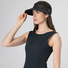 Ladda in bilden i gallerivisningen, Model Front: Uv Line Visor Visor Leblon Black Upf50+
