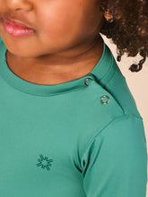 Ladda in bilden i gallerivisningen, Image 04: Uv Line Baby-Bademode Baby Longsleeve Swimsuit Deep Sea Upf50+
