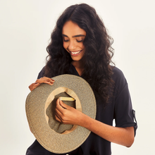 Ladda in bilden i gallerivisningen, Image 06: Uv Line Fedora-Hut Hat Giovana Imp Fem Mescla Upf50+
