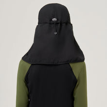 Ladda in bilden i gallerivisningen, Model Back: Uv Line Mützen Cap Legionario Teens Inf Black Upf50+
